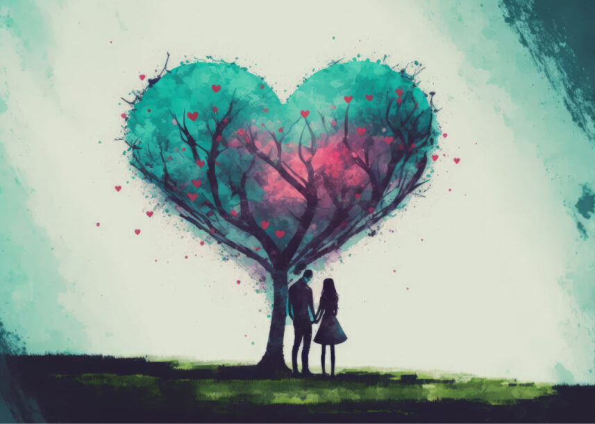 Valentine's Day Couple Heart